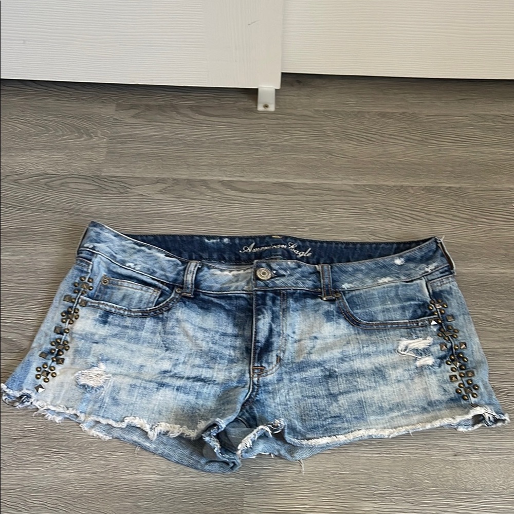 American Eagle Outfitters Blue Denim Shorts